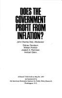 Does the government profit from inflation?
