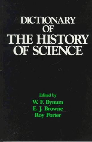 Dictionary of the history of science