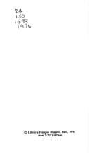 La révolution française et nous