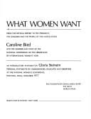 What women want