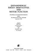 Dopaminergic ergot derivatives and motor function