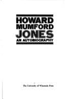 Howard Mumford Jones