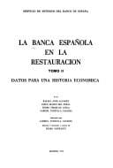 La Banca española en la Restauración