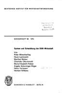 System und Entwicklung der DDR-Wirtschaft