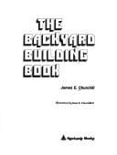 The backyard building book