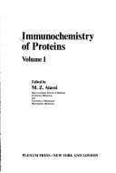 Immunochemistry of proteins