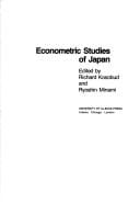 Econometric studies of Japan