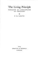 The living principle