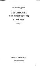 Geschichte des deutschen Romans