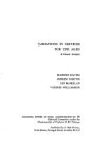 Variations in services for the aged