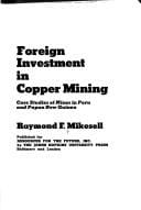 Foreign investment in copper mining