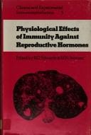 Physiological Effects of Immunity Against Reproductive Hormones (Clinical and experimental immunoreproduction)