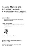 Housing markets and racial discrimination