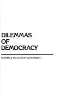 Dilemmas of democracy