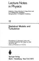 Statistical models and turbulence