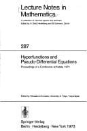 Hyperfunctions and pseudo-differential equations