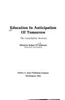 Education in anticipation of tomorrow