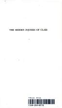 The hidden injuries of class