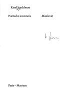 Poëtische inventaris