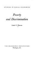 Poverty and discrimination