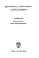 Revolution und Transformation in der DDR 1989/90