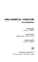 Afro-American literature