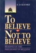 To believe or not to believe