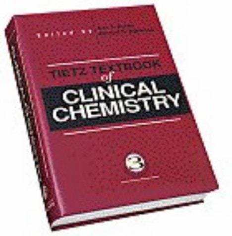 Tietz textbook of clinical chemistry