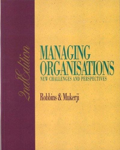 Managing Organisations