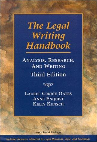 The legal writing handbook