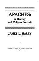 Apaches, a History and Culture Portrait