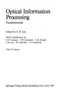 Optical information processing