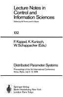 Distributed parameter systems