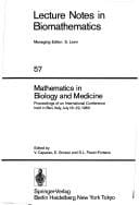 Mathematics in biology and medicine