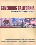 Governing California in the 21st century