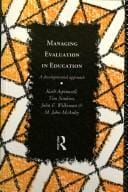 Managing evaluation in education
