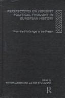Perspectives on feminist political thought in European history