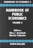 Handbook of public economics. v. 1-