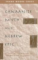 Canaanite myth and Hebrew epic
