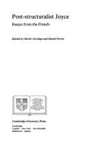 Post-Structuralist Joyce