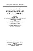 An introduction to Russian language and literature