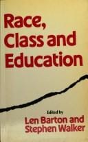 Race, Class and Education