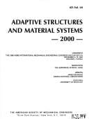 Adaptive structures and material systems--2000