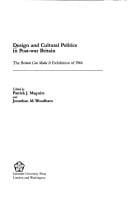Design and cultural politics in post-war Britain