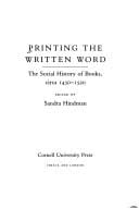 Printing the written word