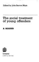 The Social treatment of young offenders