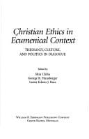 Christian ethics in ecumenical context