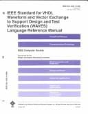IEEE standard for VHDL waveform and vector exchange to support design and test verification (WAVES) language reference manual