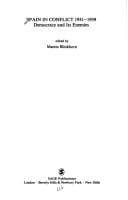 Spain in conflict, 1931-1939