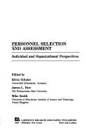 Personnel selection and assessment